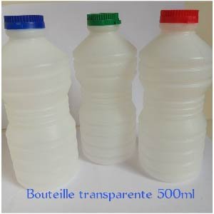 Bouteille transparente 500ml