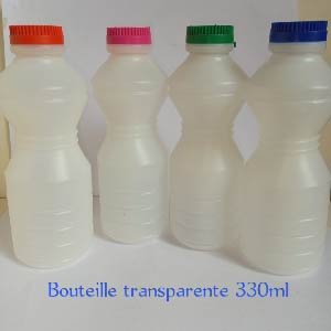 Bouteille transparente 330ml