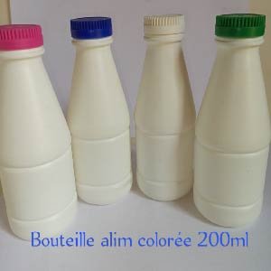 Bouteille alimentaire colorée 200ml